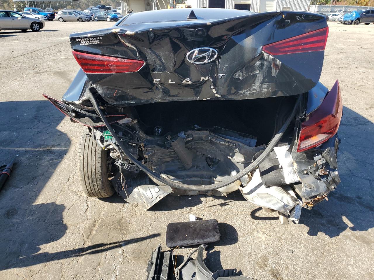 2019 Hyundai Elantra Sel VIN: 5NPD84LF1KH445659 Lot: 92573875