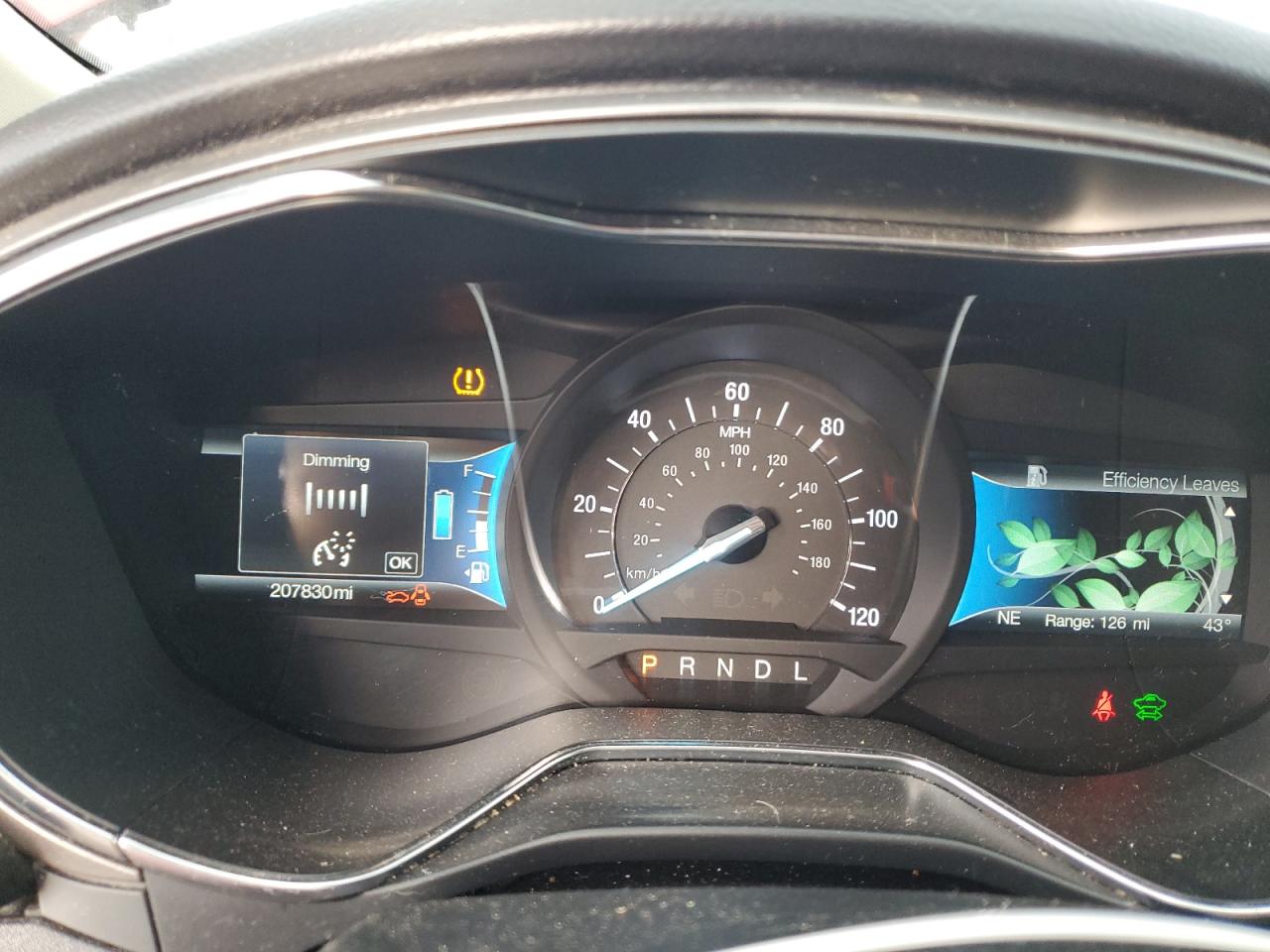 2017 Ford Fusion Se Hybrid VIN: 3FA6P0LU4HR381566 Lot: 91163145