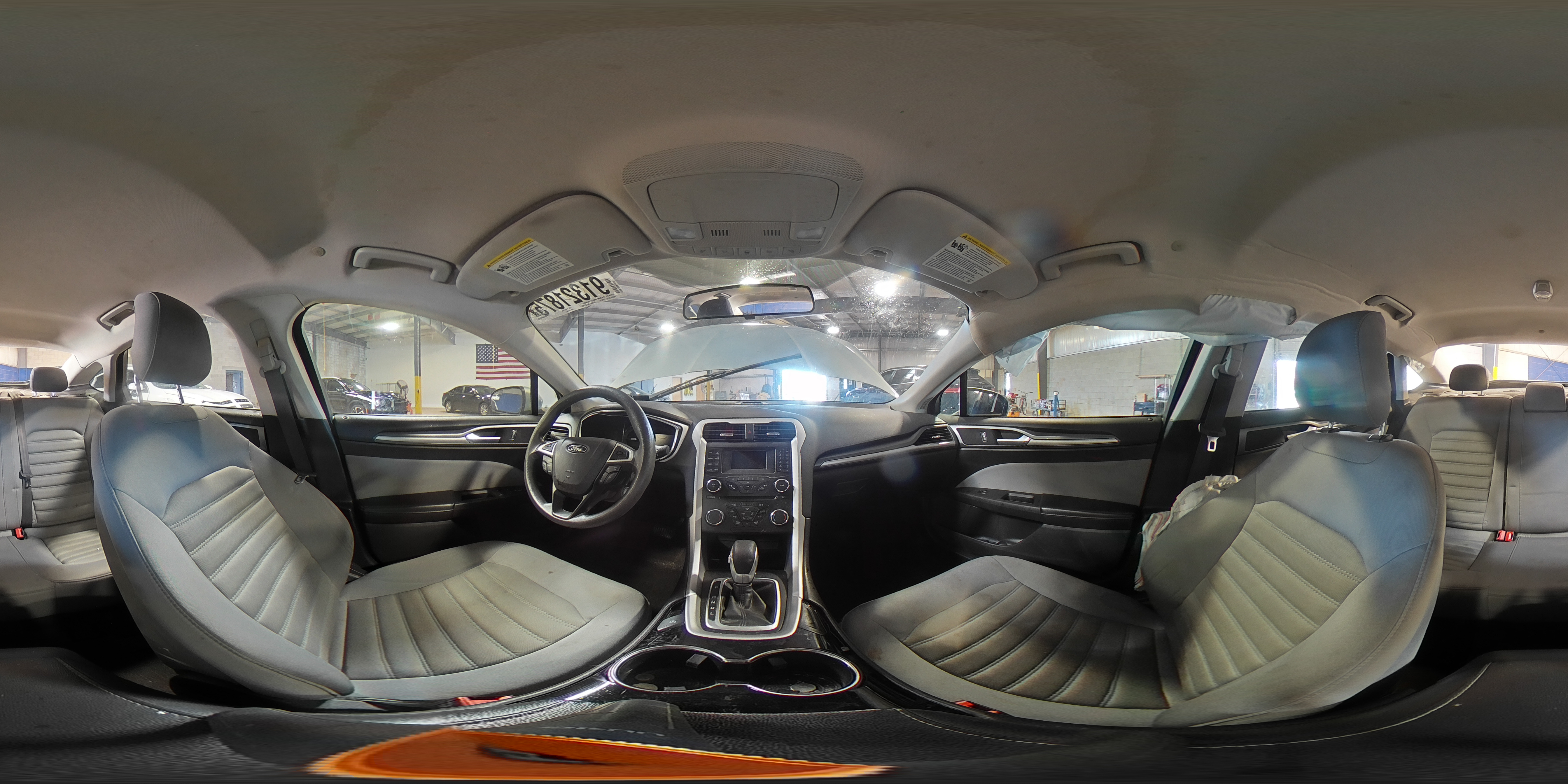 2014 Ford Fusion S Hybrid VIN: 3FA6P0UU3ER368740 Lot: 91321875