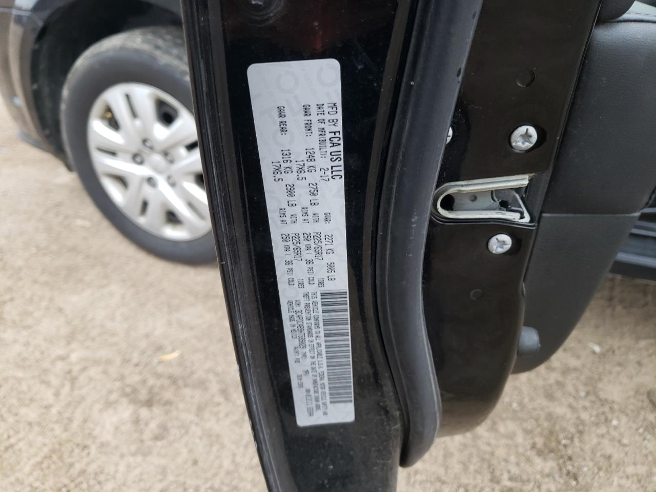 2017 Dodge Journey Se VIN: 3C4PDCAB9HT599029 Lot: 93009285