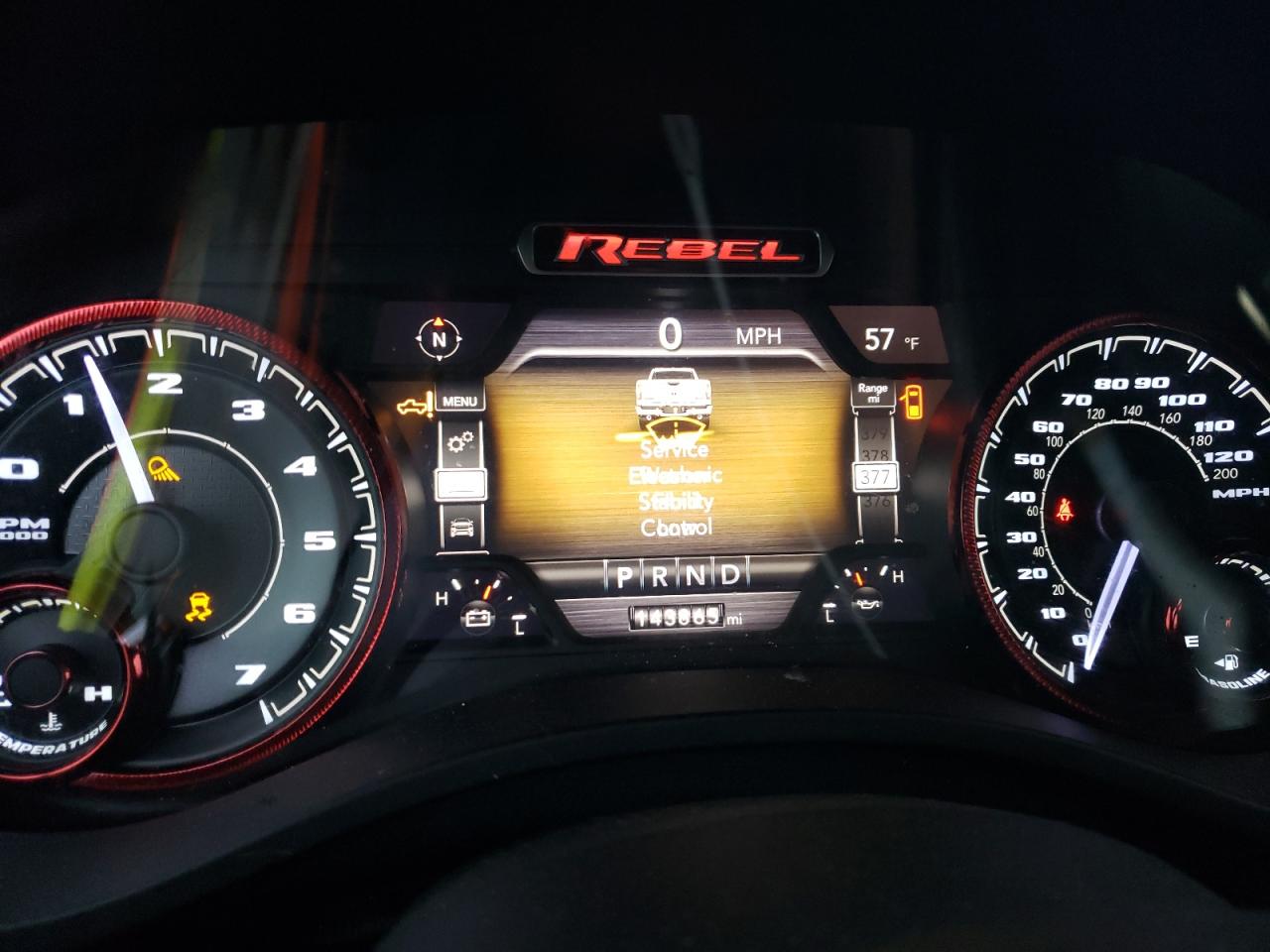 2019 Ram 1500 Rebel VIN: 1C6SRFLT7KN850504 Lot: 90025205