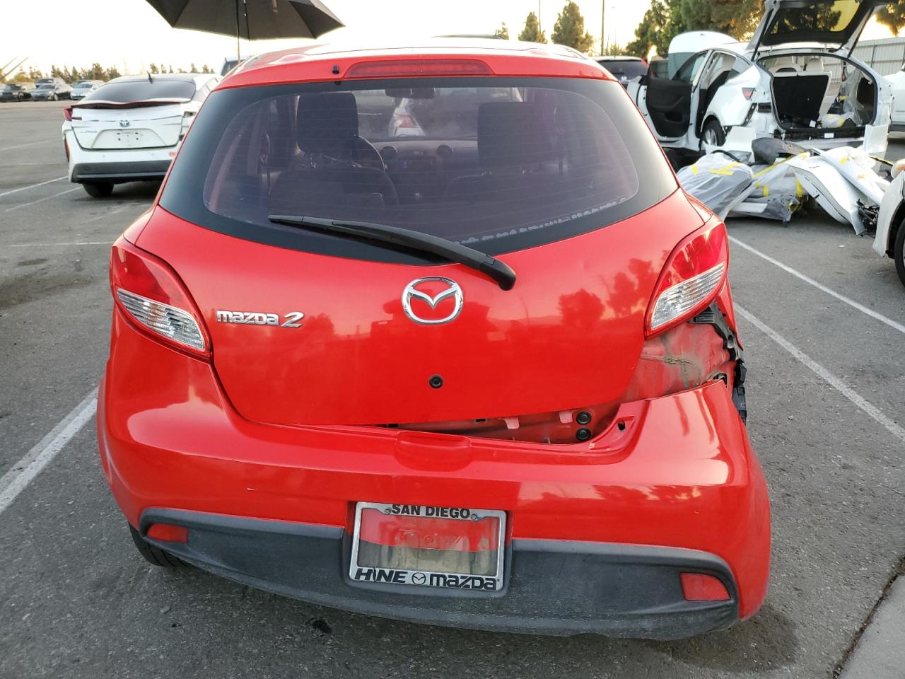 2011 Mazda Mazda2 VIN: JM1DE1HZ2B0130537 Lot: 91007455