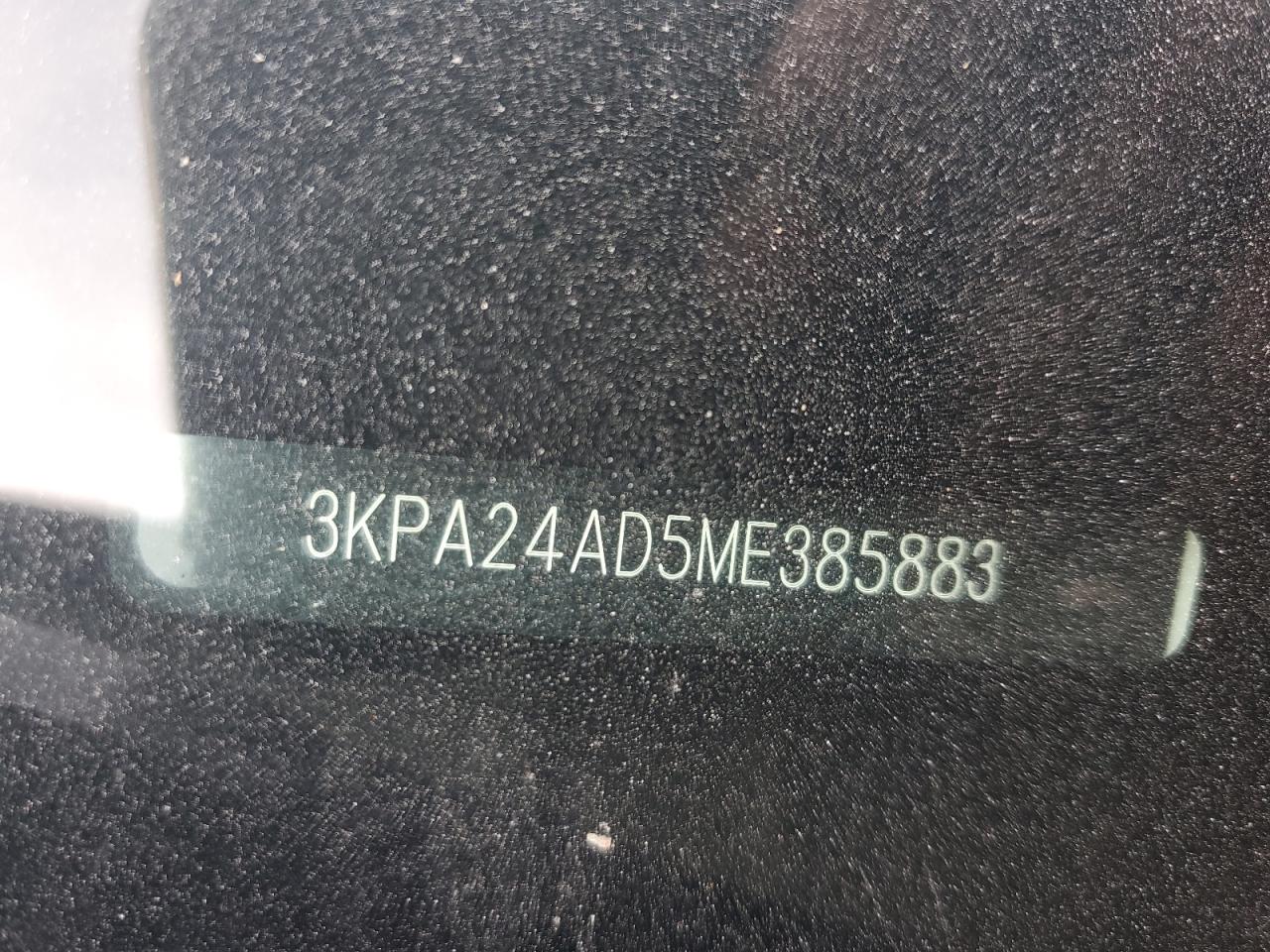 2021 Kia Rio Lx VIN: 3KPA24AD5ME385883 Lot: 92447075