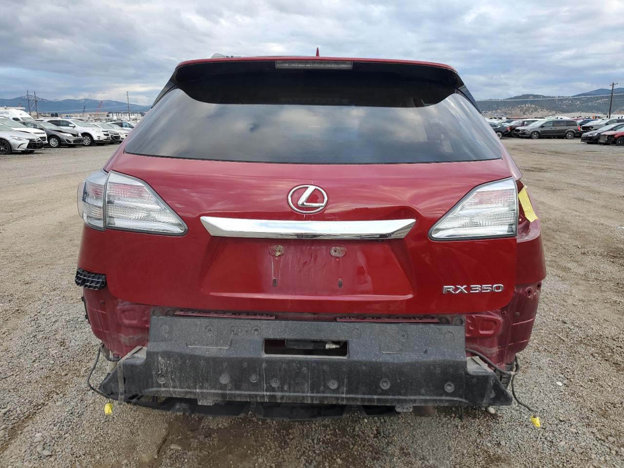2012 Lexus Rx 350 VIN: 2T2BK1BA7CC130796 Lot: 93232155