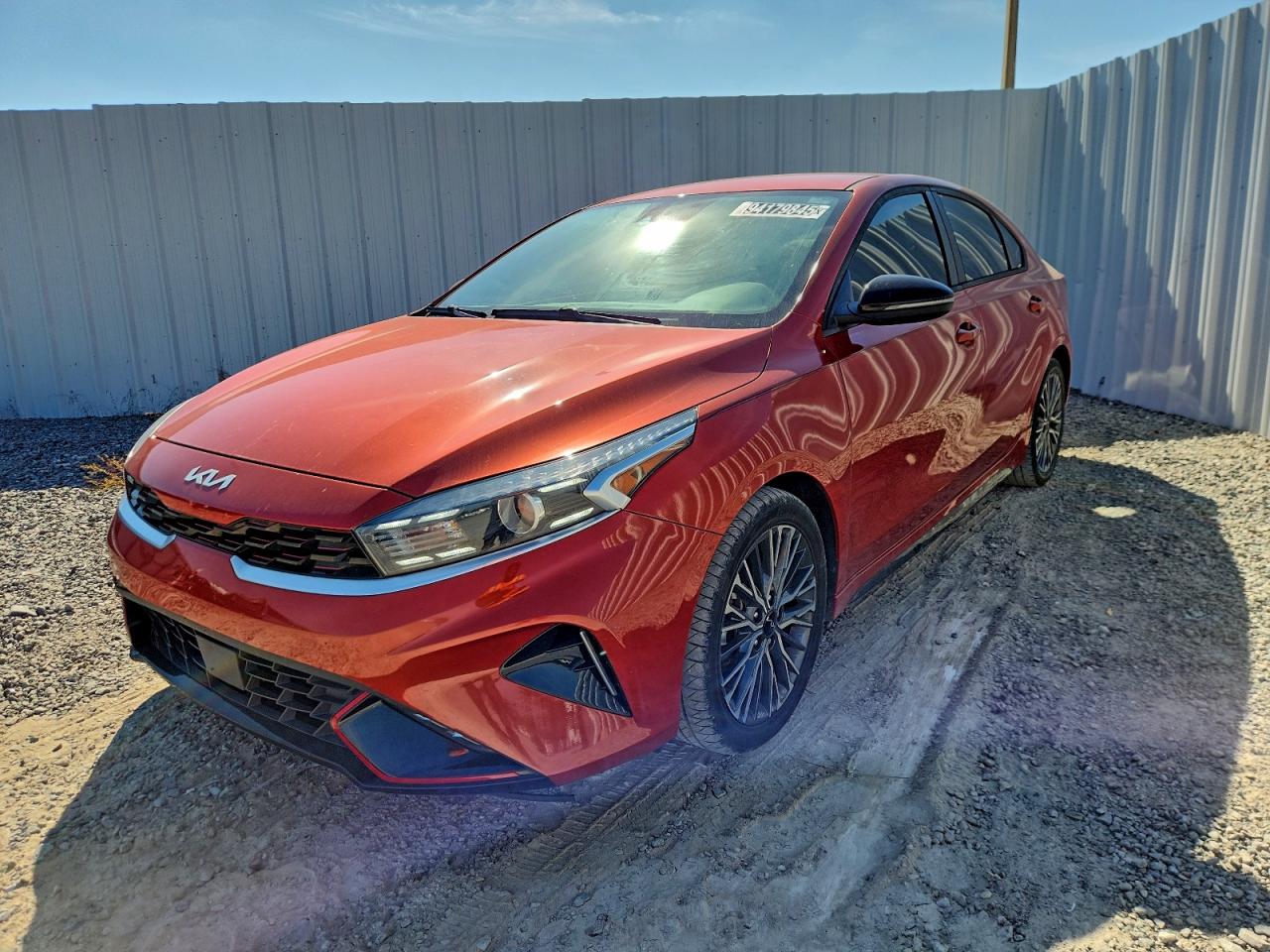 2022 Kia Forte Gt Line VIN: 3KPF54ADXNE453187 Lot: 94179845