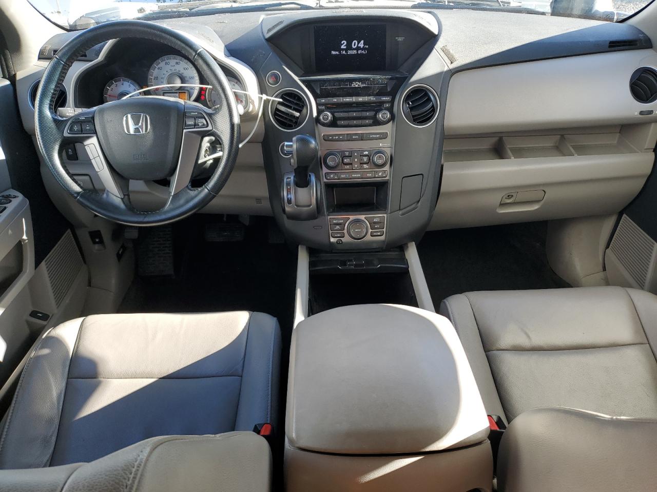 2014 Honda Pilot Exln VIN: 5FNYF4H78EB050809 Lot: 93081035