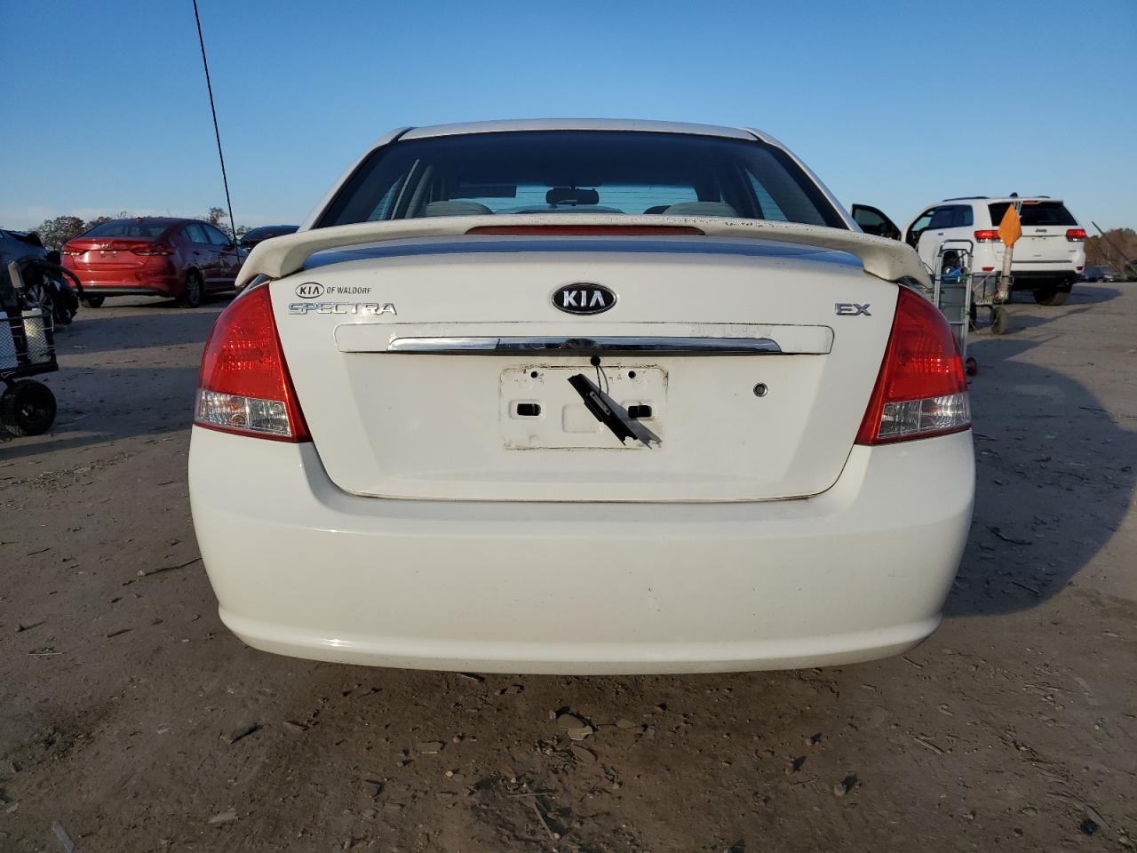 2008 Kia Spectra Ex VIN: KNAFE121985567441 Lot: 85403635