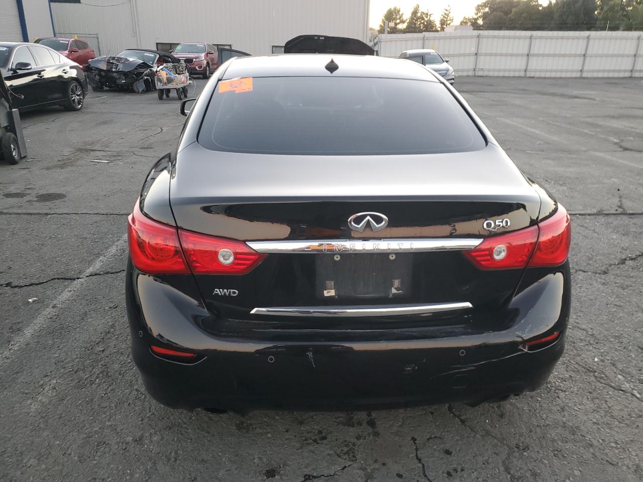 2014 Infiniti Q50 Hybrid Premium VIN: JN1AV7AR4EM700571 Lot: 92754885
