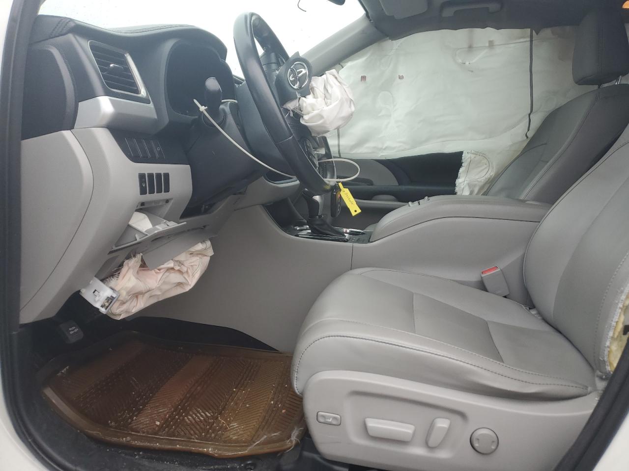 2014 Toyota Highlander Xle VIN: 5TDJKRFH2ES021579 Lot: 93012175