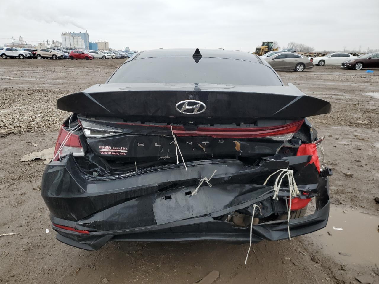 2022 Hyundai Elantra Sel VIN: 5NPLM4AG3NH054178 Lot: 92271945