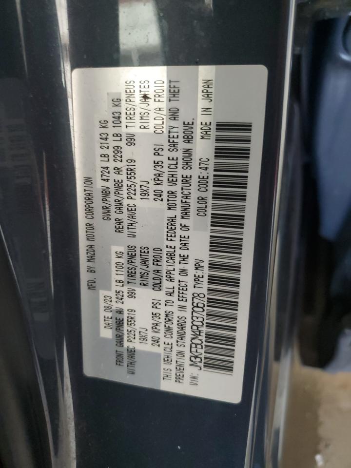 2024 Mazda Cx-5 Preferred VIN: JM3KFBCM4R0370678 Lot: 82669585