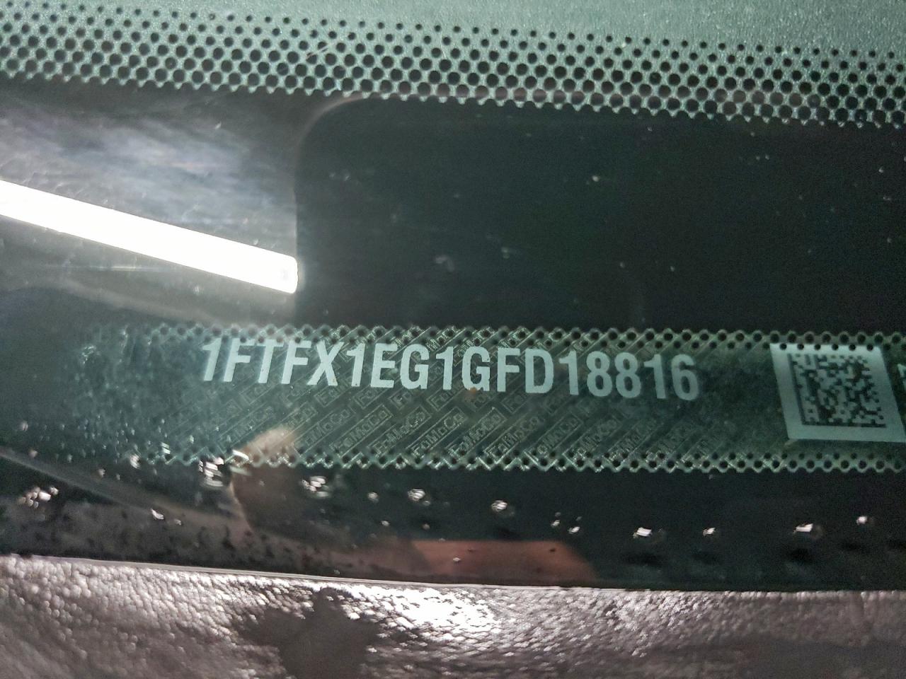 2016 Ford F150 Super Cab VIN: 1FTFX1EG1GFD18816 Lot: 94500235