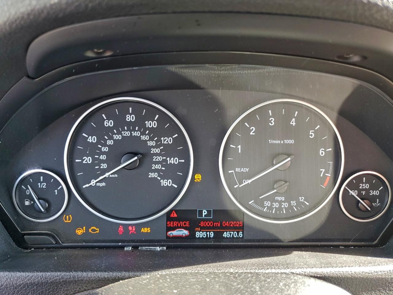 2017 BMW 320 I VIN: WBA8E1G30HNU18578 Lot: 93899875