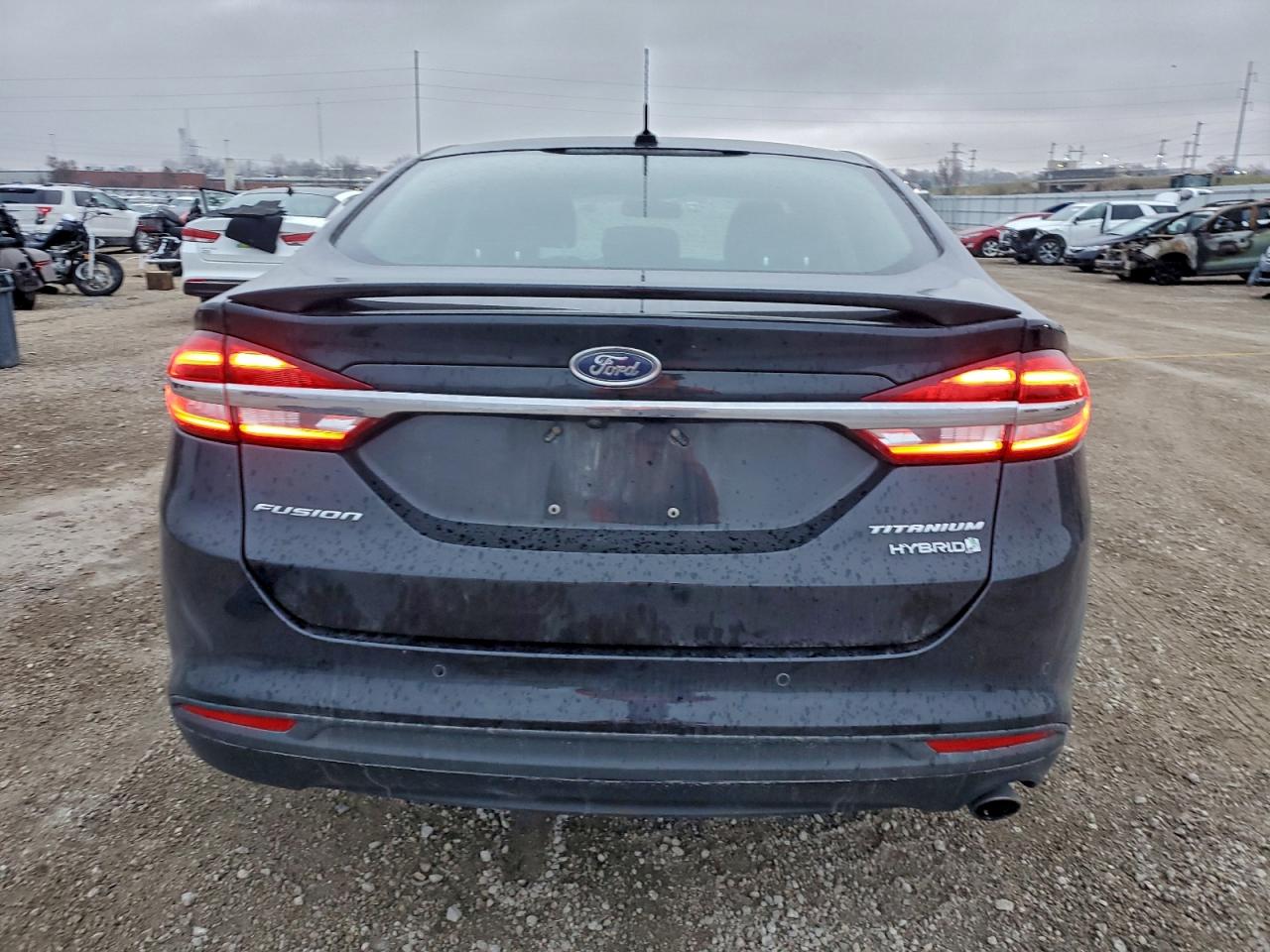 2018 Ford Fusion Titanium/Platinum Hev VIN: 3FA6P0RU1JR206513 Lot: 94254755
