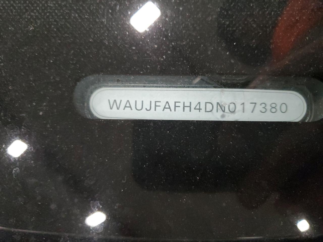 2013 Audi A5 Premium Plus VIN: WAUJFAFH4DN017380 Lot: 93604605