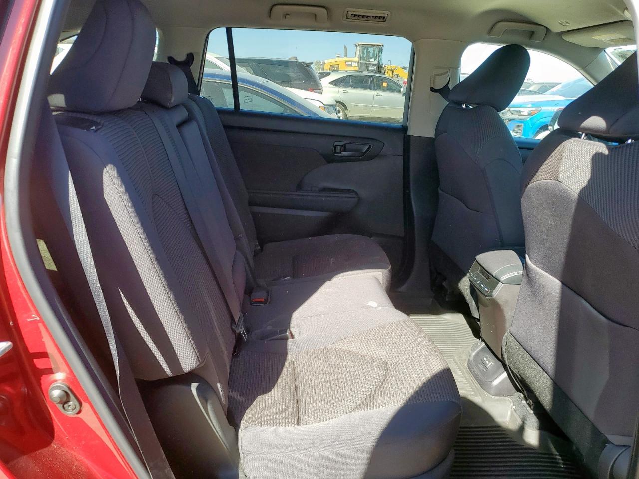 2022 Toyota Highlander L VIN: 5TDZZRAH6NS551835 Lot: 92824955