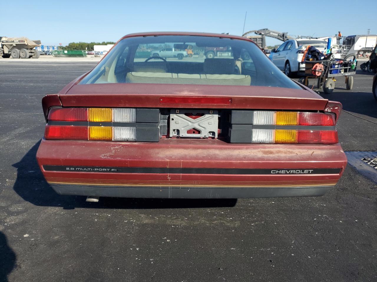 1987 Chevrolet Camaro VIN: 1G1FP21S0HN124536 Lot: 93638455