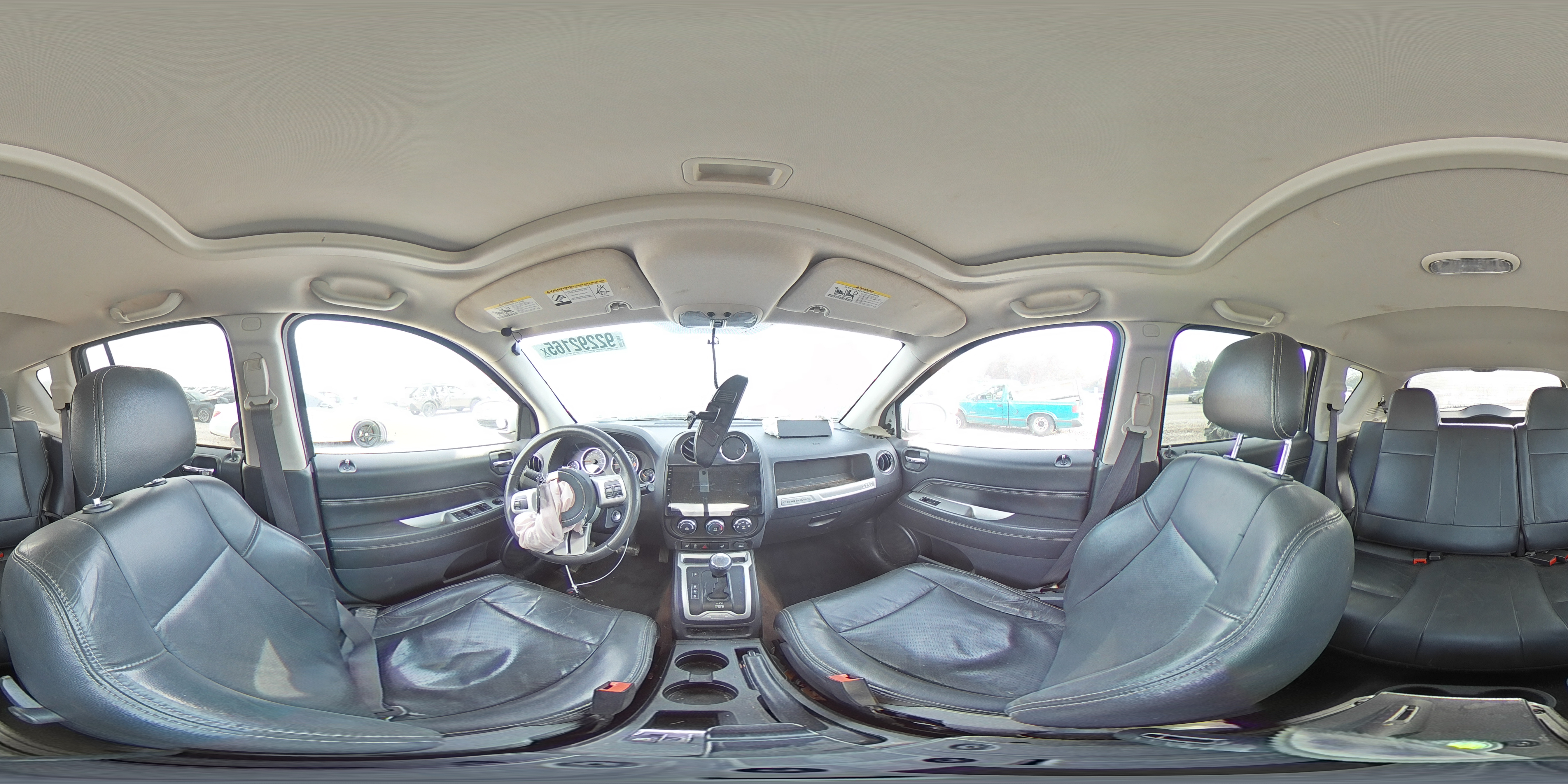 2017 Jeep Compass Latitude VIN: 1C4NJDEB1HD110354 Lot: 92292165