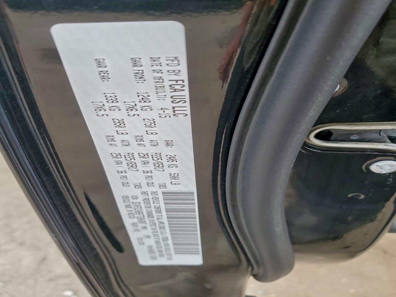 2015 Dodge Journey Se VIN: 3C4PDCAB8FT694307 Lot: 93828405