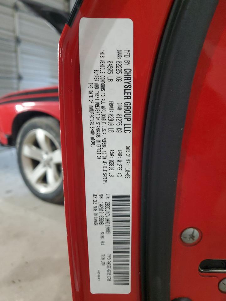 2010 Dodge Challenger Se VIN: 2B3CJ4DV1AH110089 Lot: 93168975