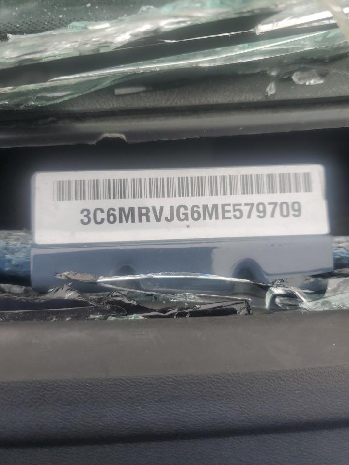 2021 Ram Promaster Delivery Van VIN: 3C6MRVJG6ME579709 Lot: 93193285