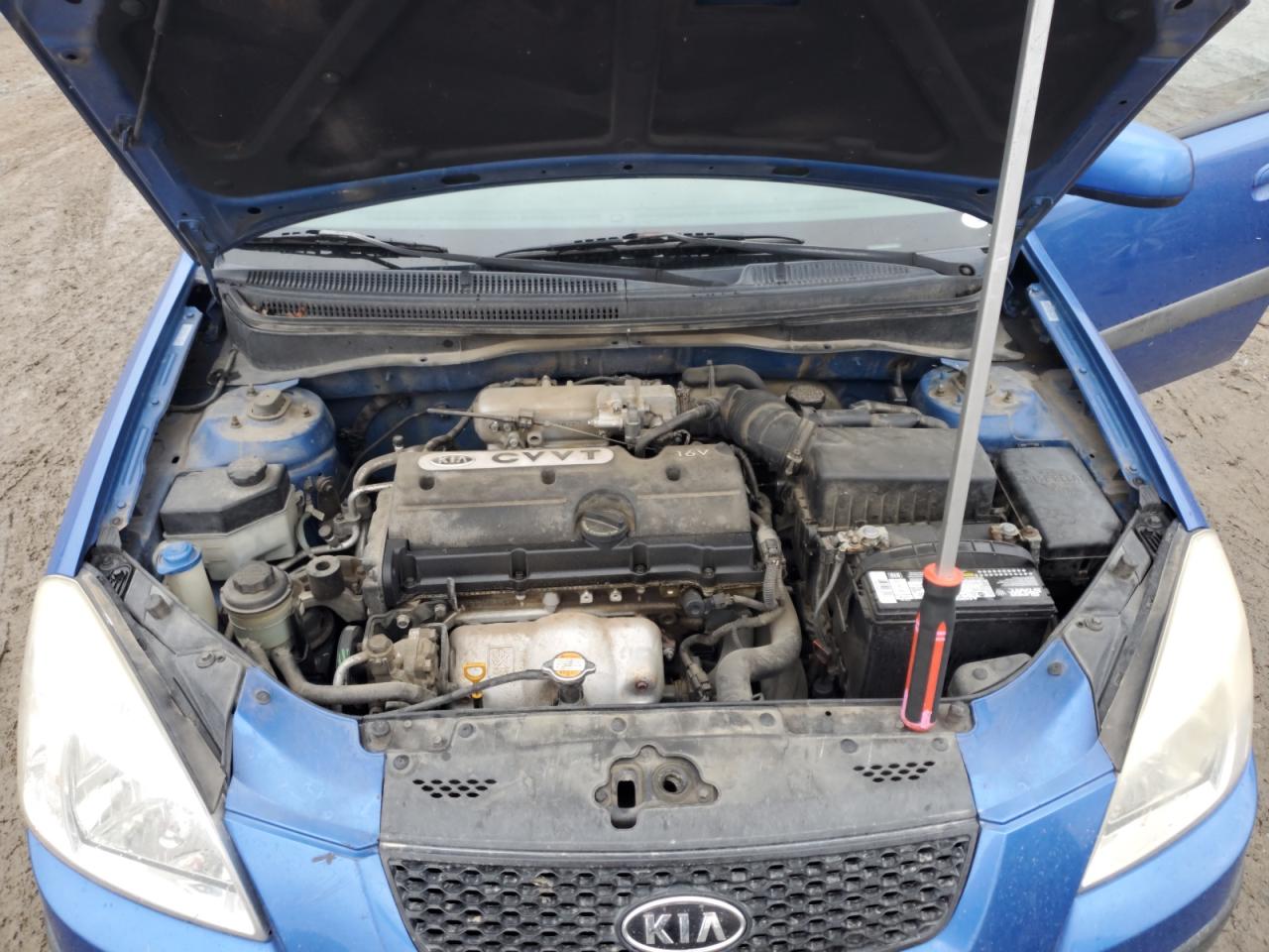 2008 Kia Rio Base VIN: KNADE123086357653 Lot: 93715735