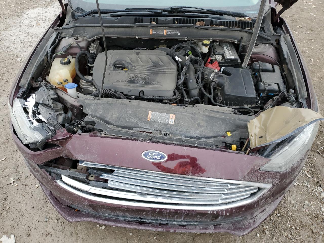 2017 Ford Fusion Se VIN: 3FA6P0HD3HR206055 Lot: 92218445