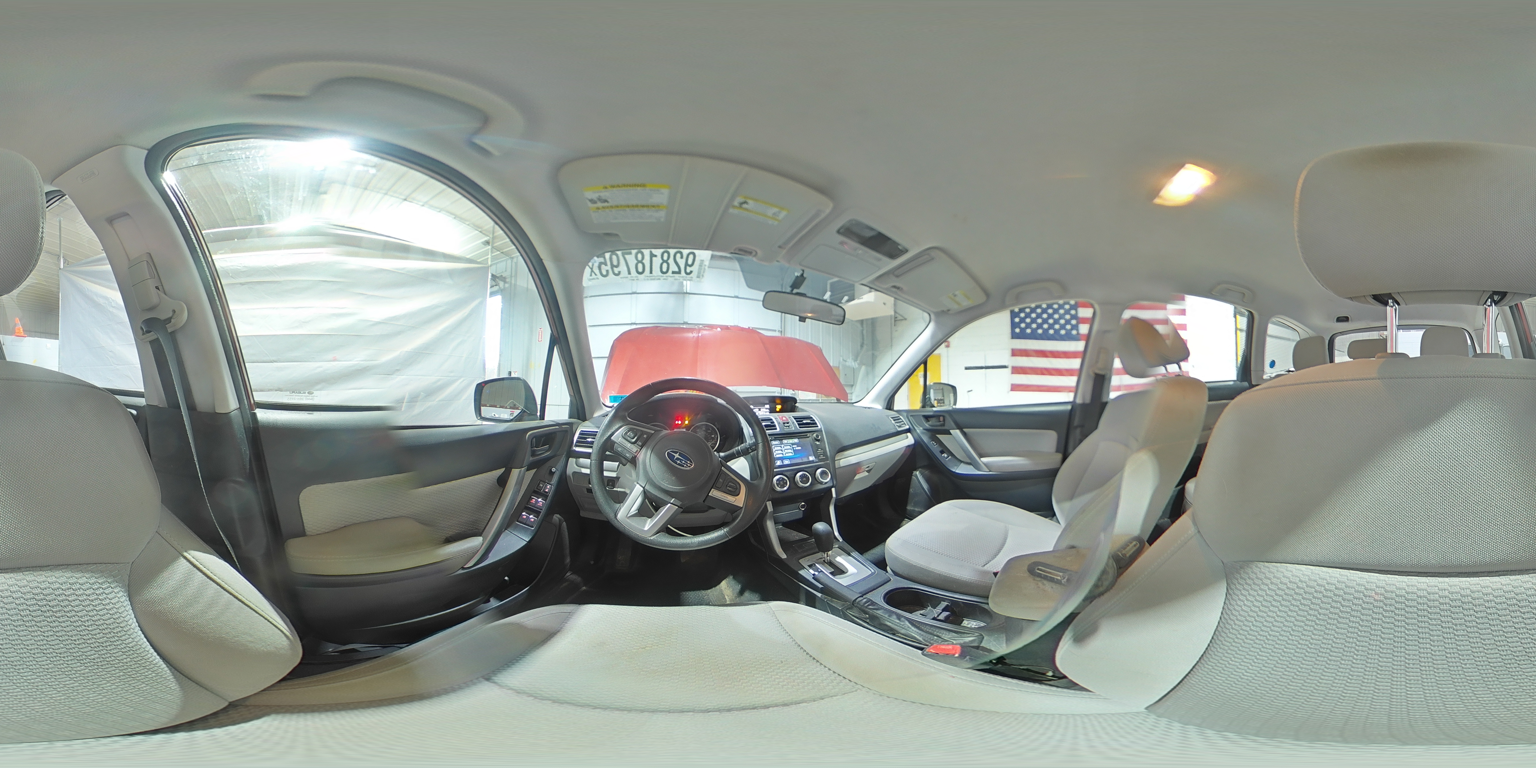 2017 Subaru Forester 2.5I VIN: JF2SJABC1HH496413 Lot: 92818795