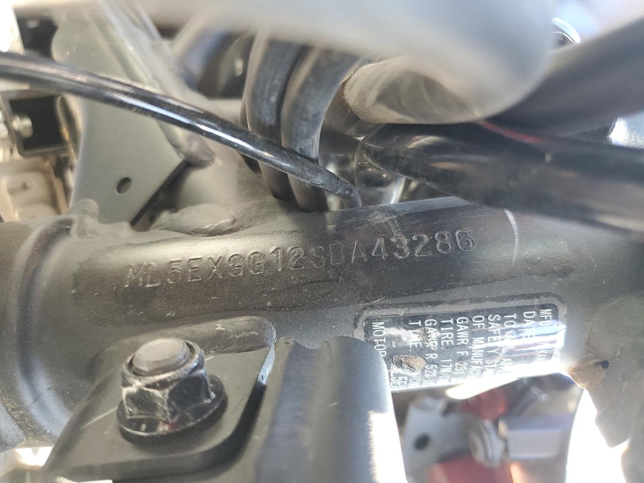 2025 Kawasaki Ex500 VIN: ML5EXGG12SDA43286 Lot: 90854805