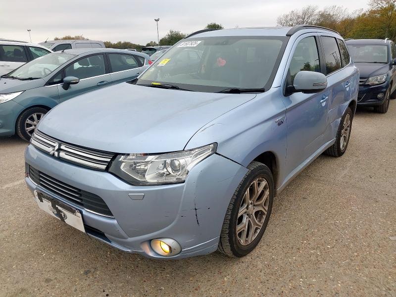 2014 MITSUBISHI OUTLANDER 2.0 PHEV GX4H 5DR AUTO for sale at Copart SANDWICH