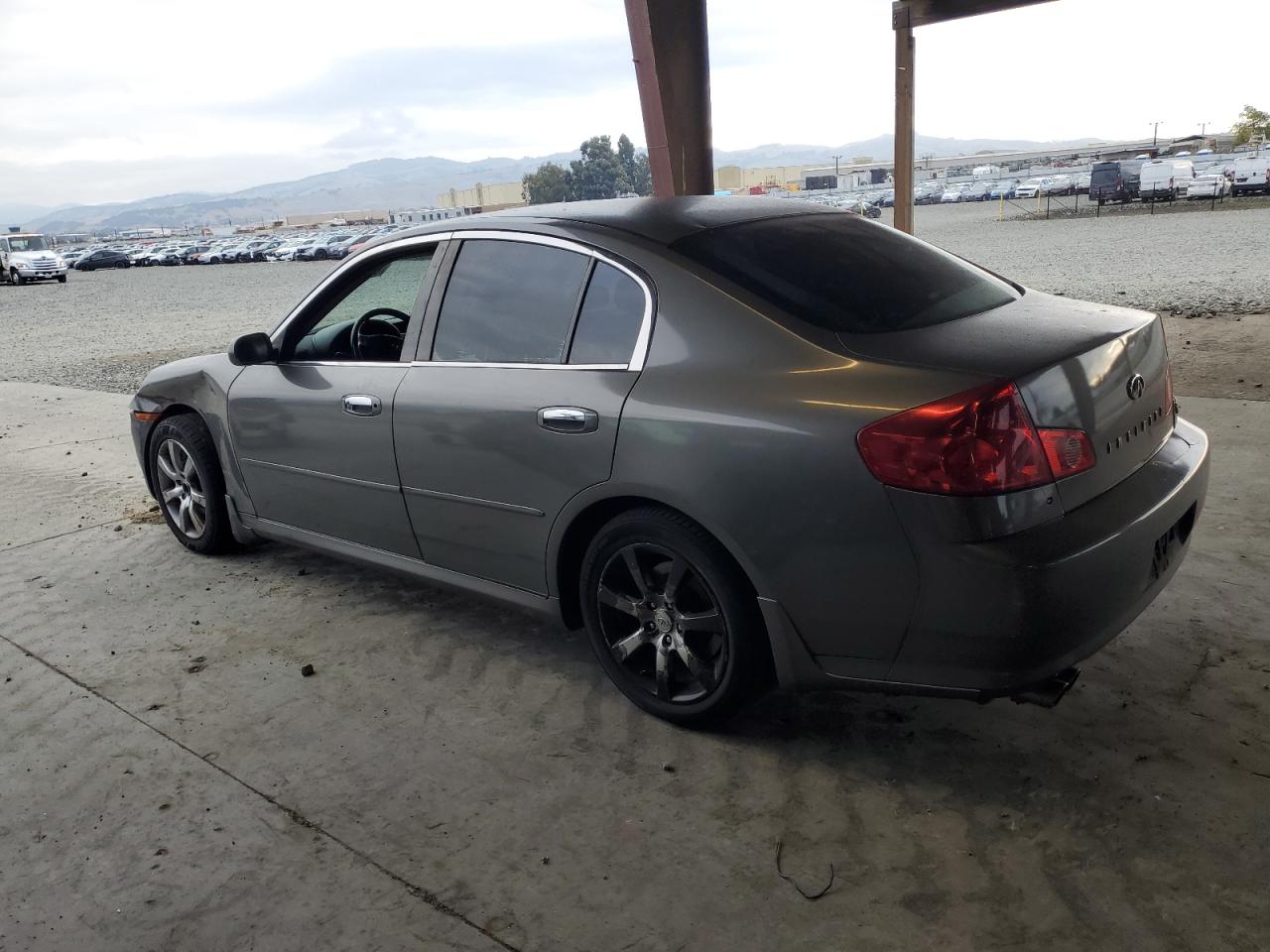 2006 Infiniti G35 grey null gas JNKCV51E56M515260 photo #3