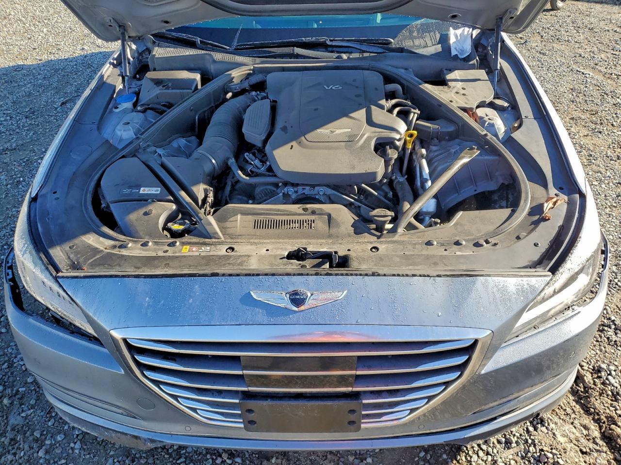 2017 Genesis G80 Base VIN: KMHGN4JE5HU191187 Lot: 93558135