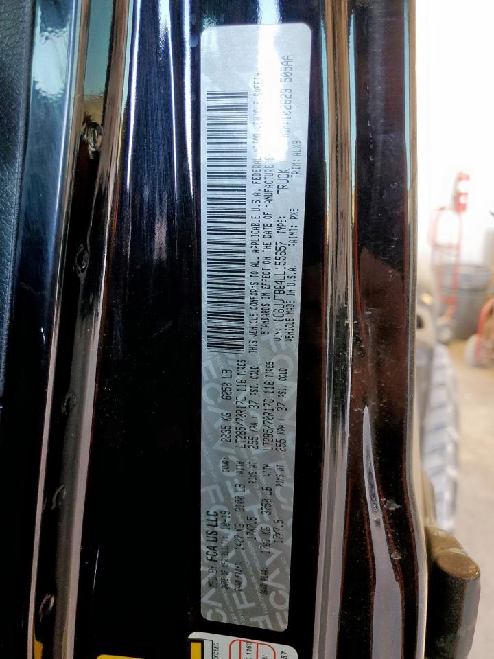 2020 Jeep Gladiator Rubicon VIN: 1C6JJTBG4LL155657 Lot: 92732205