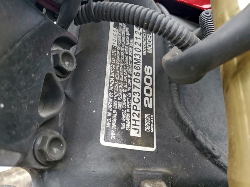 2006 HONDA CBR600 RR  