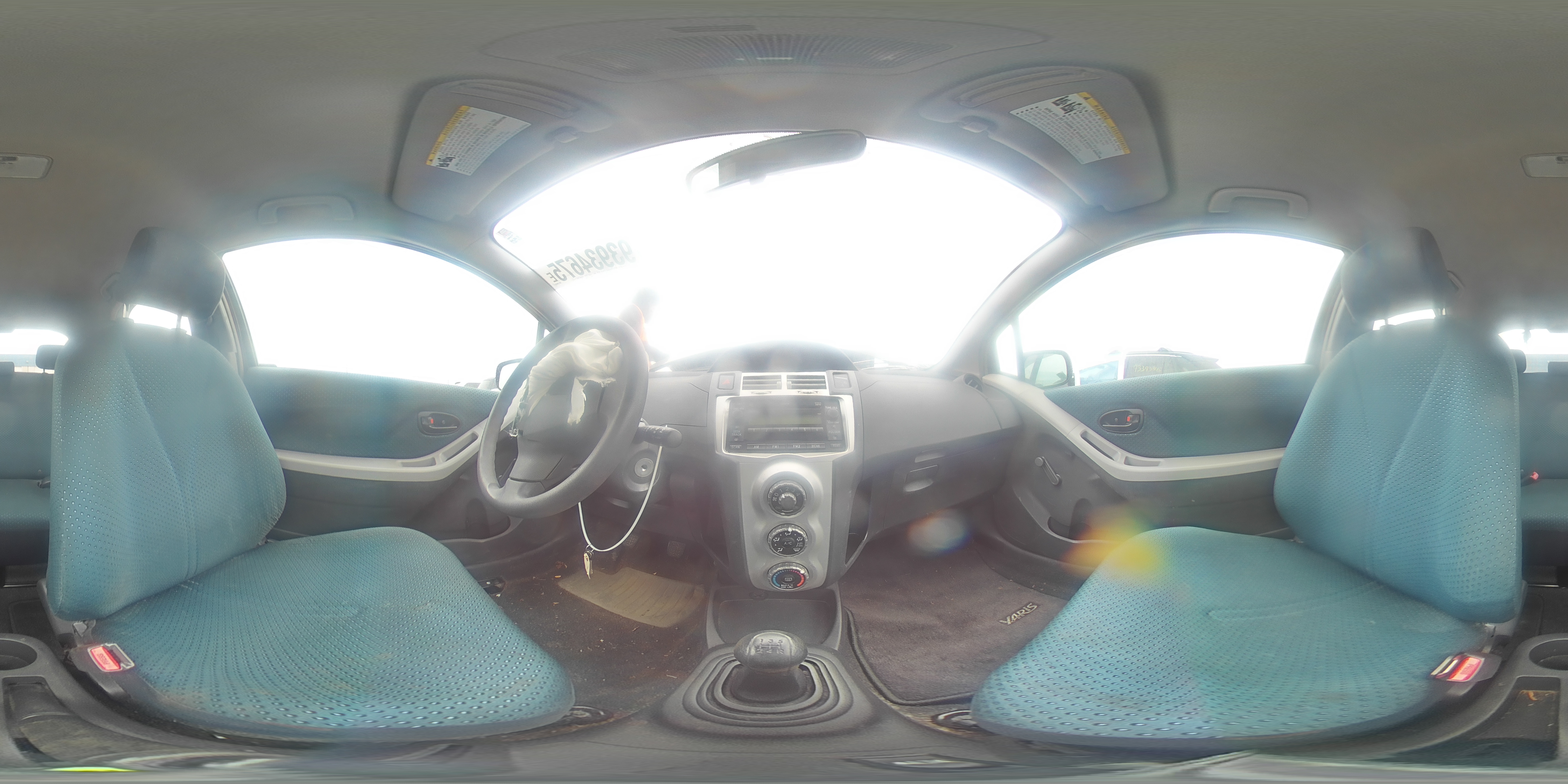 2007 Toyota Yaris VIN: JTDJT923975117094 Lot: 93934675