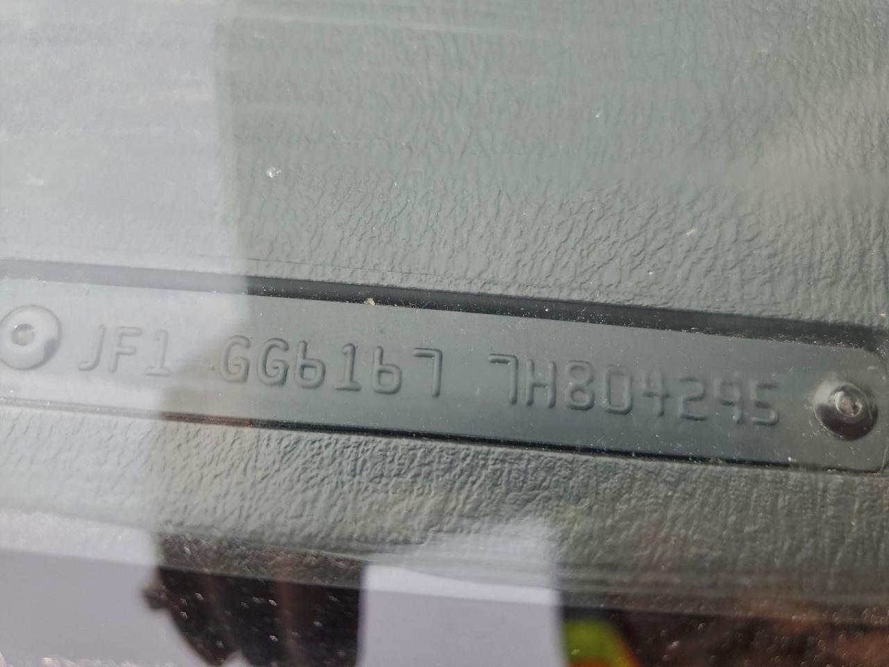 2007 Subaru Impreza 2.5I VIN: JF1GG61677H804295 Lot: 91626345