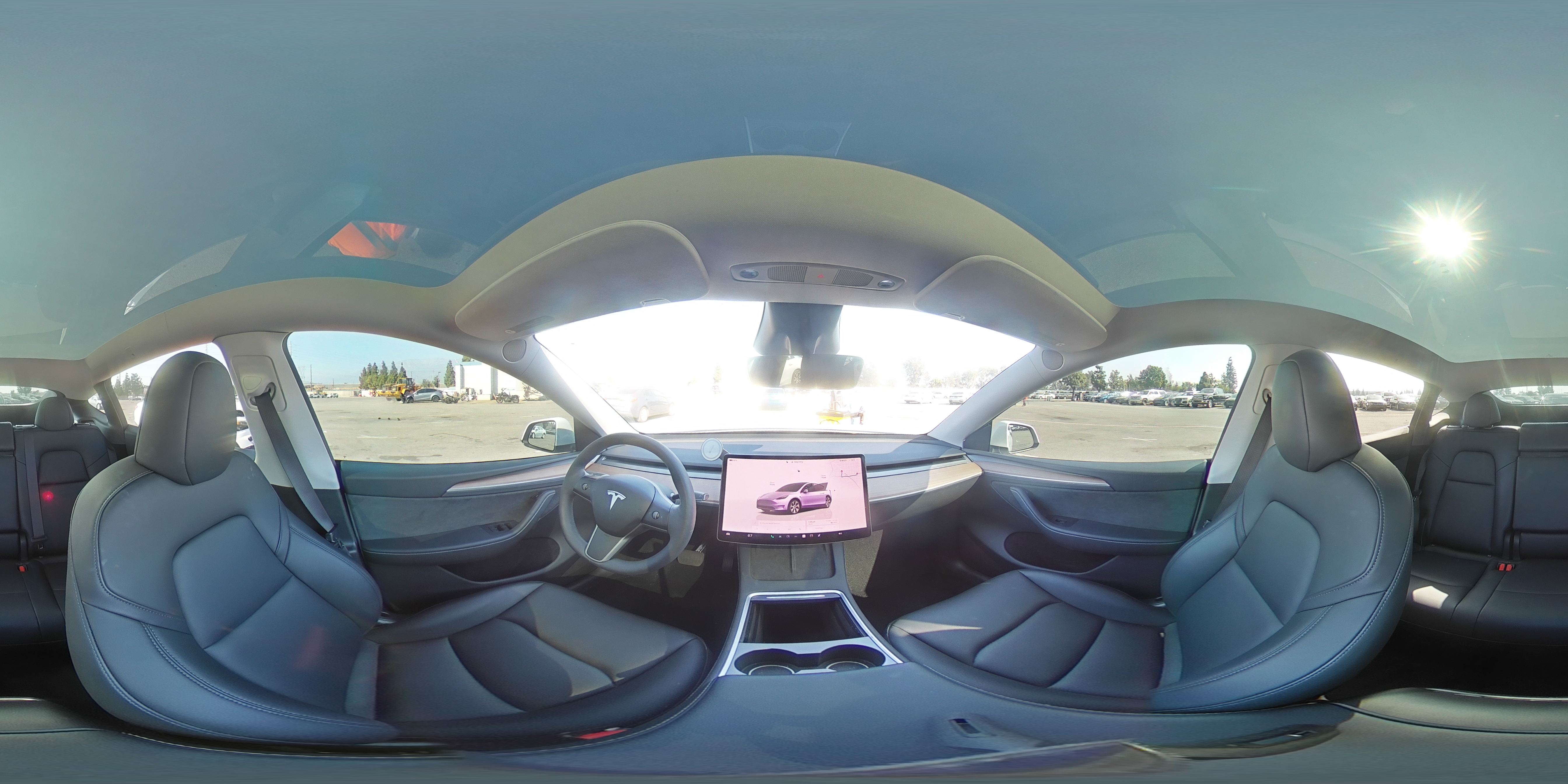 2023 Tesla Model Y VIN: 7SAYGDEE2PA130013 Lot: 91915425