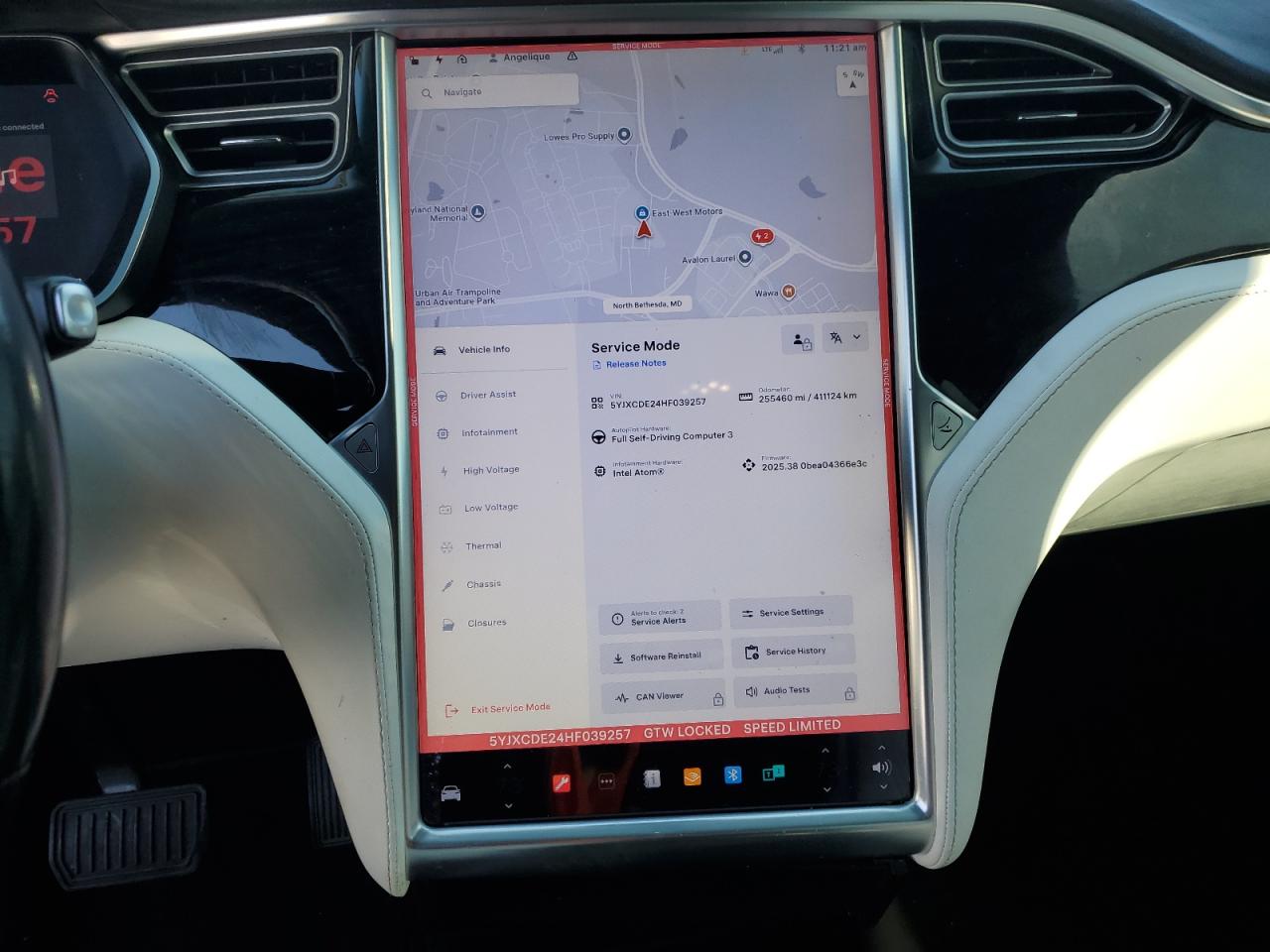 2017 Tesla Model X VIN: 5YJXCDE24HF039257 Lot: 91447325