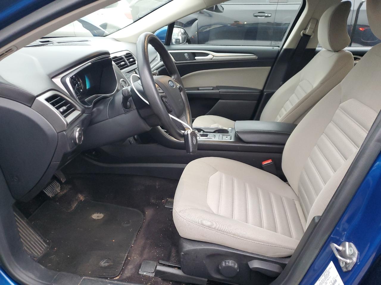 2017 Ford Fusion S Hybrid VIN: 3FA6P0UU0HR347607 Lot: 93005995