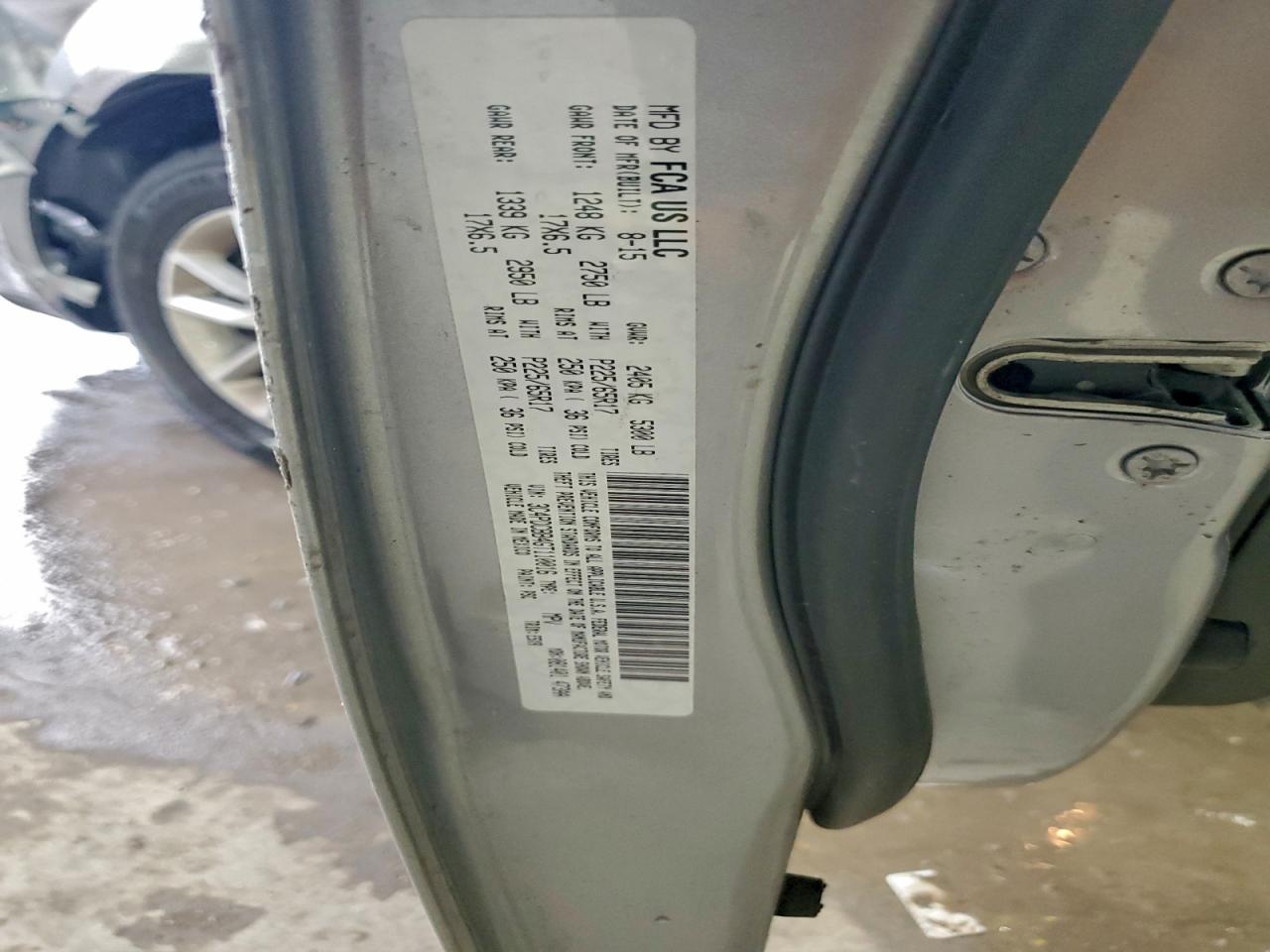 2016 Dodge Journey Sxt VIN: 3C4PDCBB4GT110016 Lot: 93999445