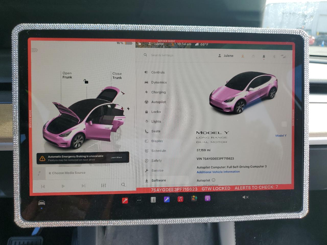 2023 Tesla Model Y VIN: 7SAYGDEE3PF715623 Lot: 91780815