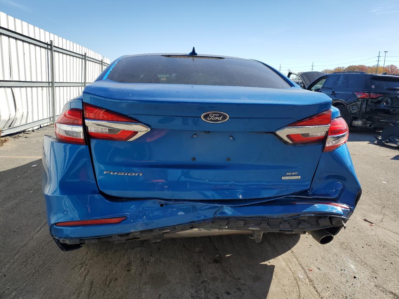2020 Ford Fusion Se VIN: 3FA6P0HD9LR180361 Lot: 91800915