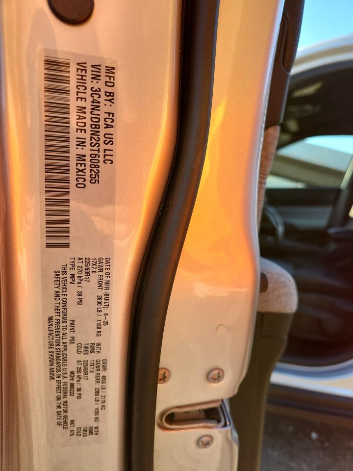 2025 Jeep Compass Latitude VIN: 3C4NJDBN2ST608255 Lot: 91775565