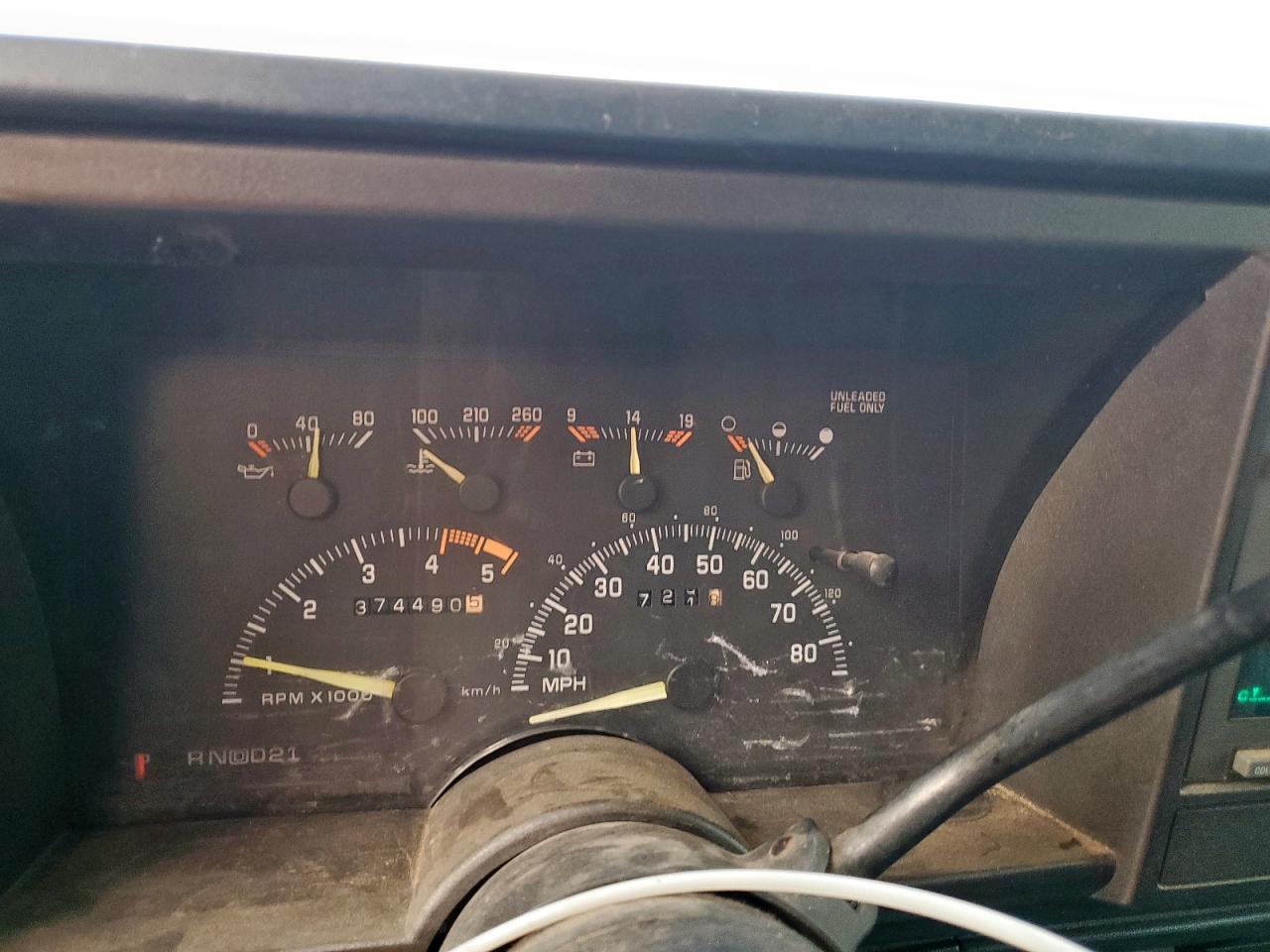 1994 GMC Sierra C1500 VIN: 2GTEC19K0R1515234 Lot: 92706235