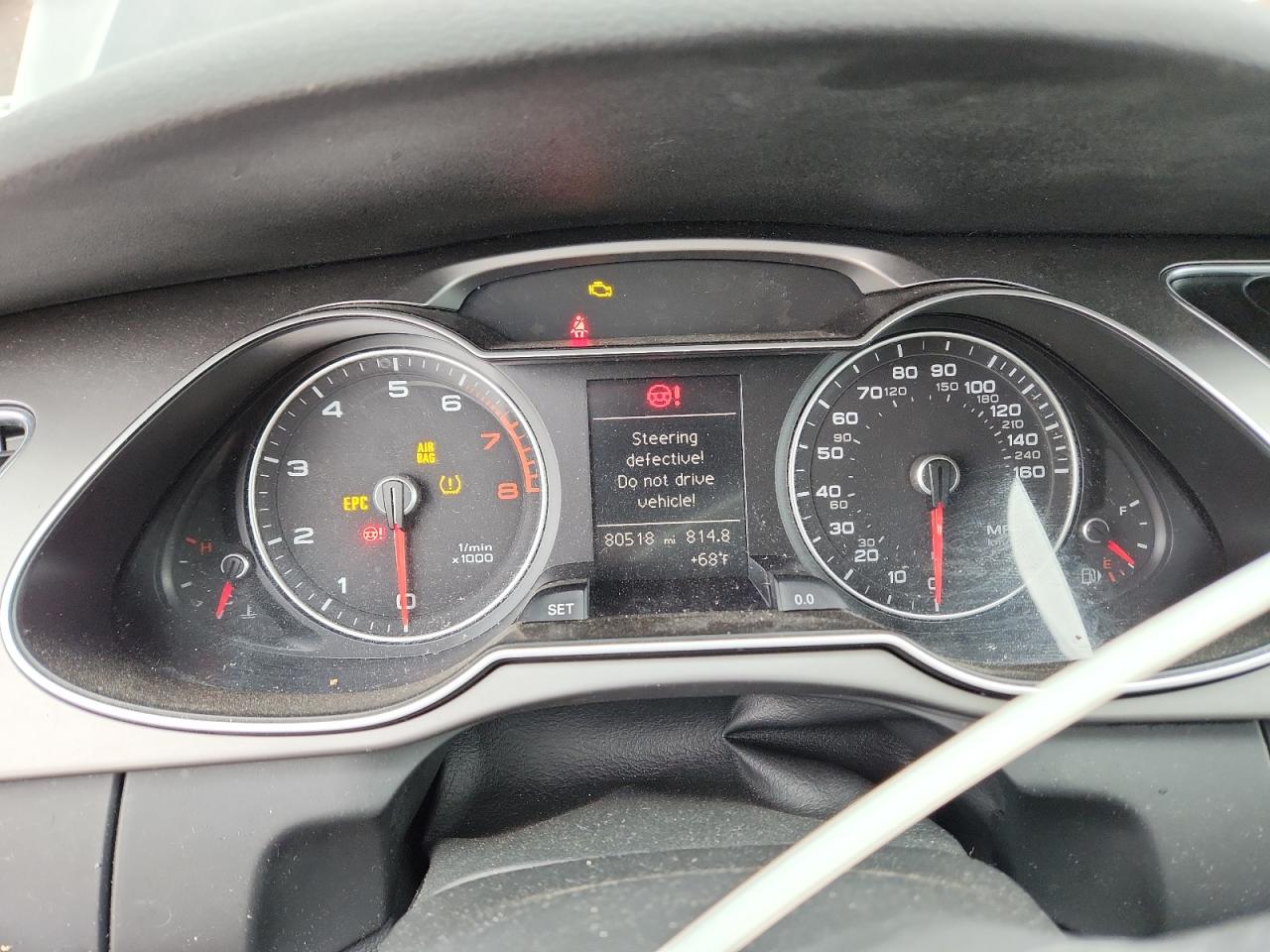 2013 Audi A4 Premium VIN: WAUAFAFL3DN035213 Lot: 93503095