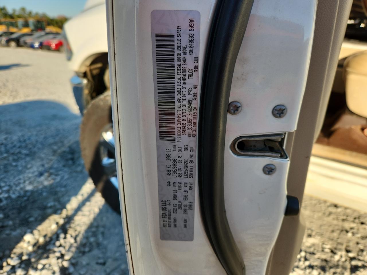 2017 Ram 2500 Laramie VIN: 3C6UR5FL5HG694091 Lot: 86986235