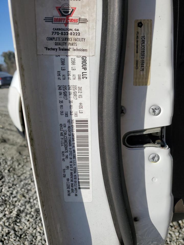 2014 Jeep Compass Latitude VIN: 1C4NJCEB0ED694476 Lot: 92666345