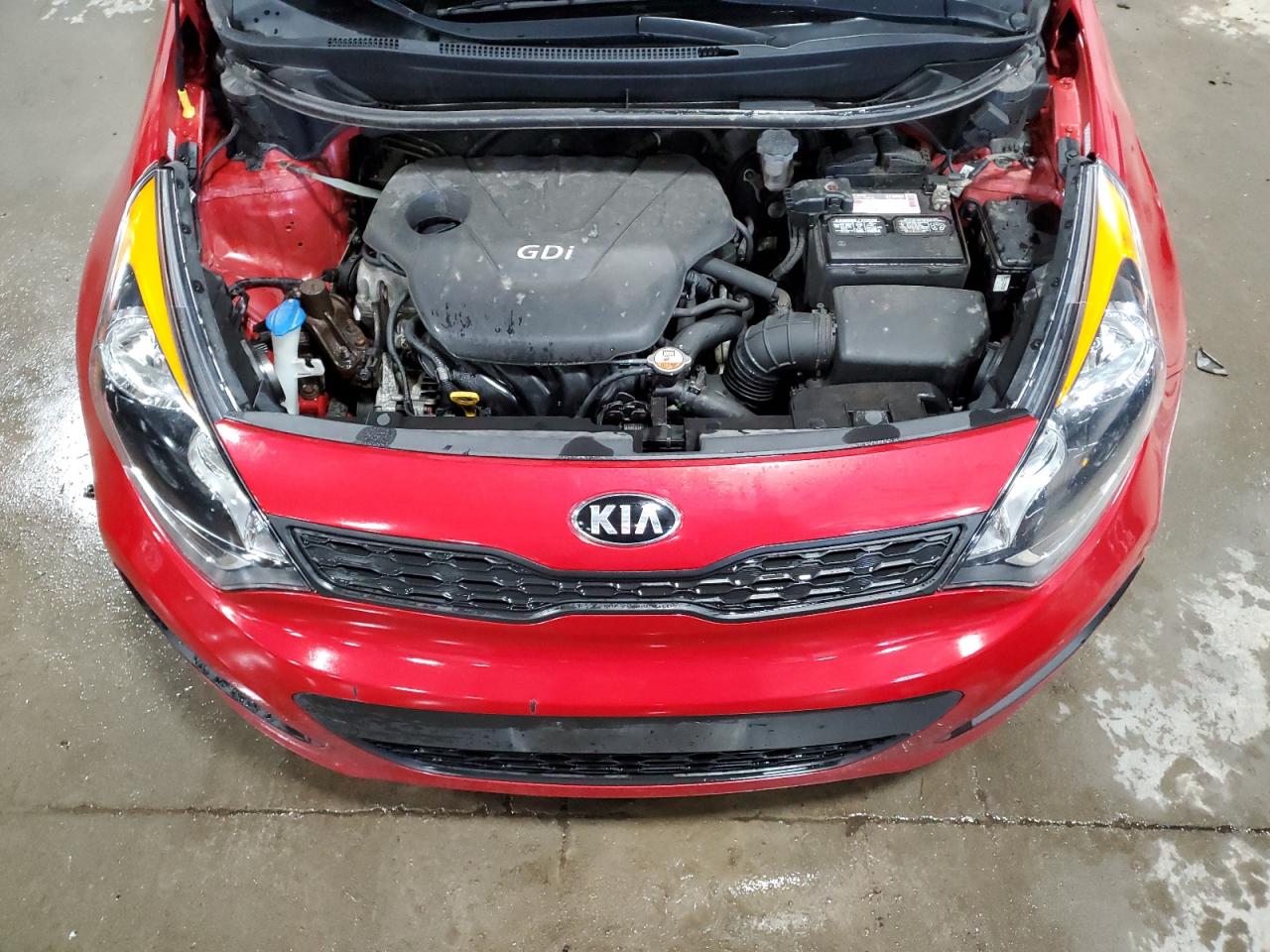 2013 Kia Rio Lx VIN: KNADM5A33D6307030 Lot: 91904095