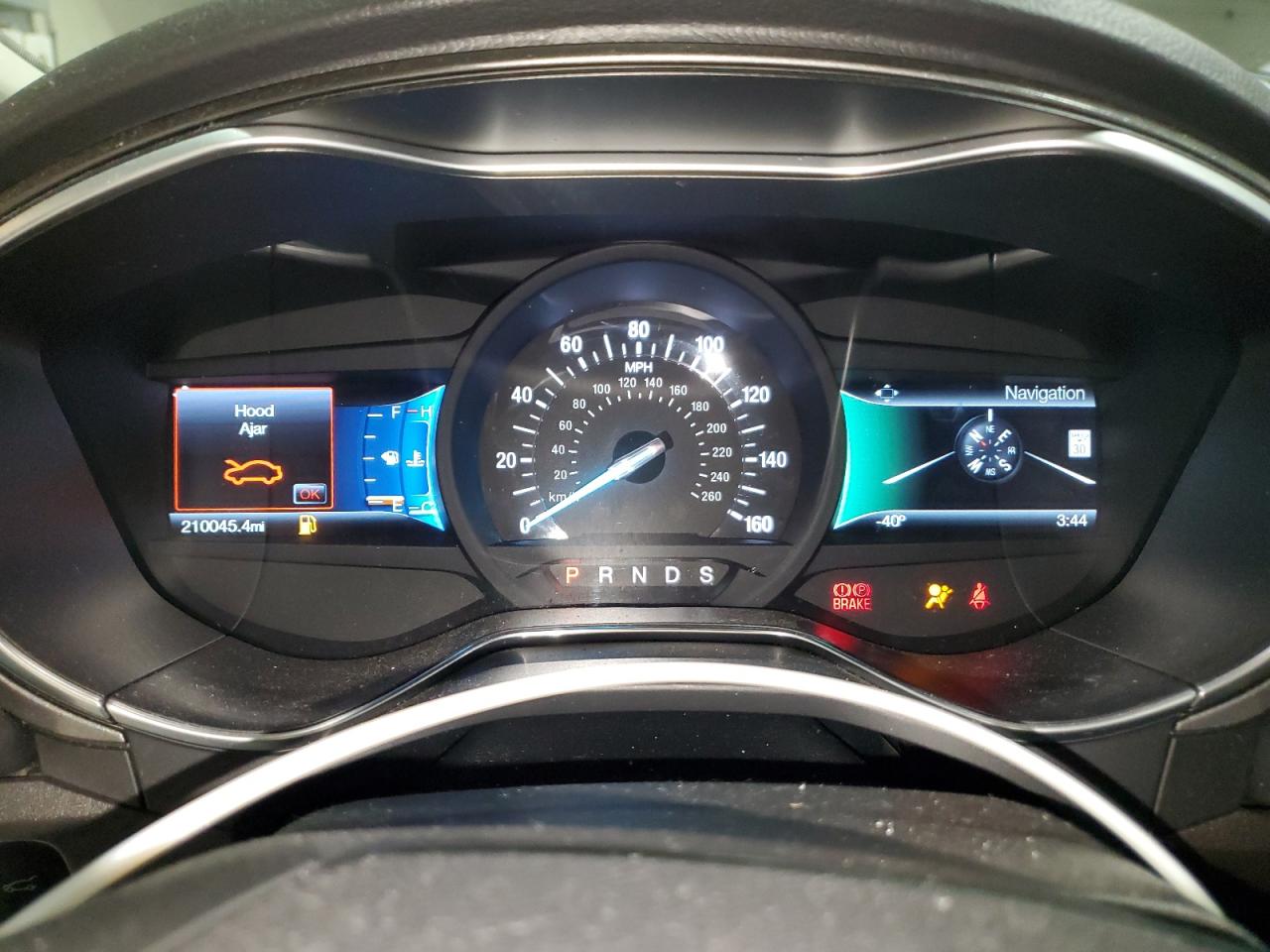 2016 Ford Fusion Titanium VIN: 3FA6P0K92GR252866 Lot: 93498565