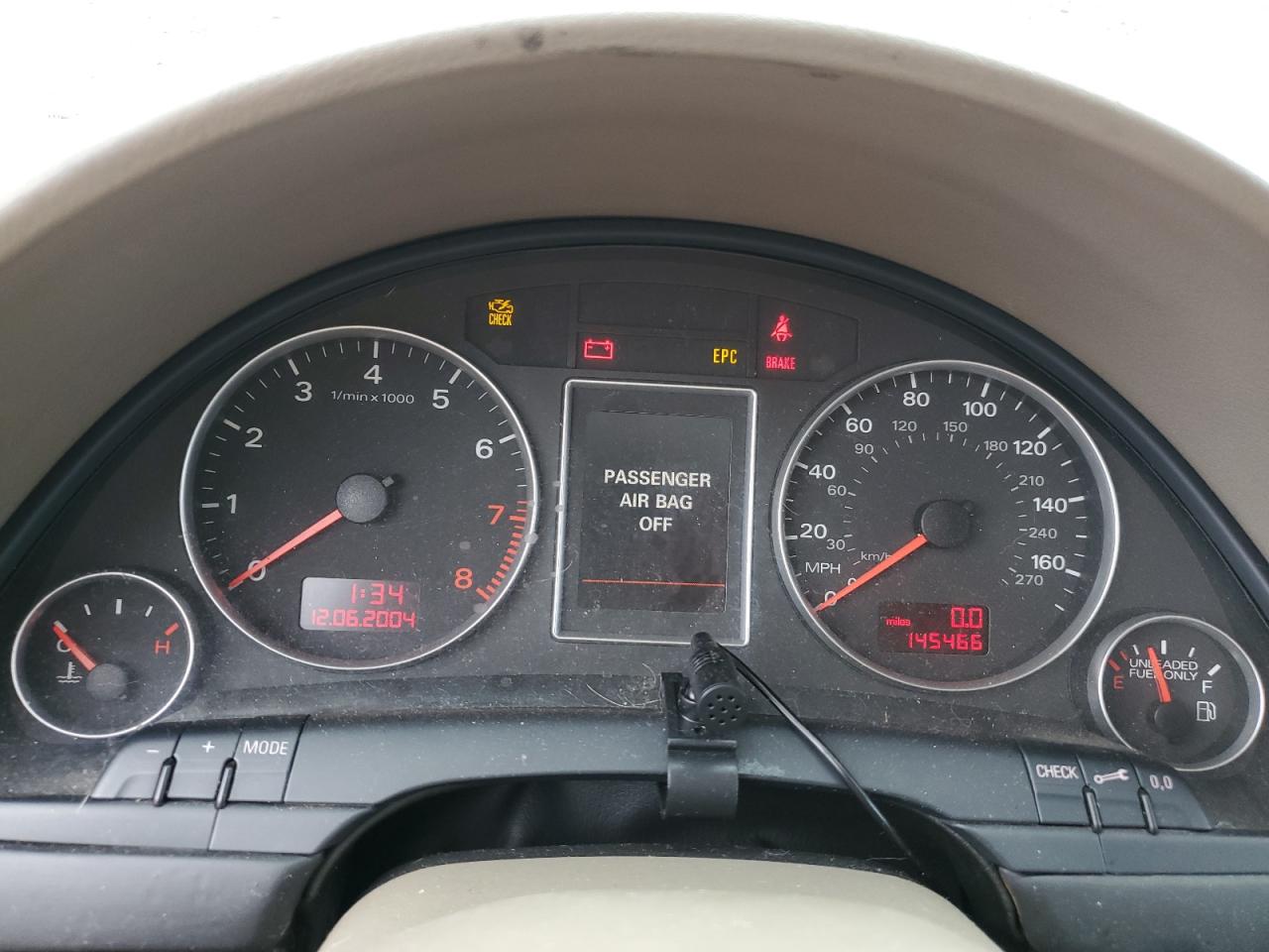 2005 Audi A4 2.0T VIN: WAUAF68EX5A516208 Lot: 93642275